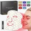 Photon Skin Rejuvenation LED Face Mask with Neck - Red & Green Light Therapy for Home Use to Brighten Skin Tone