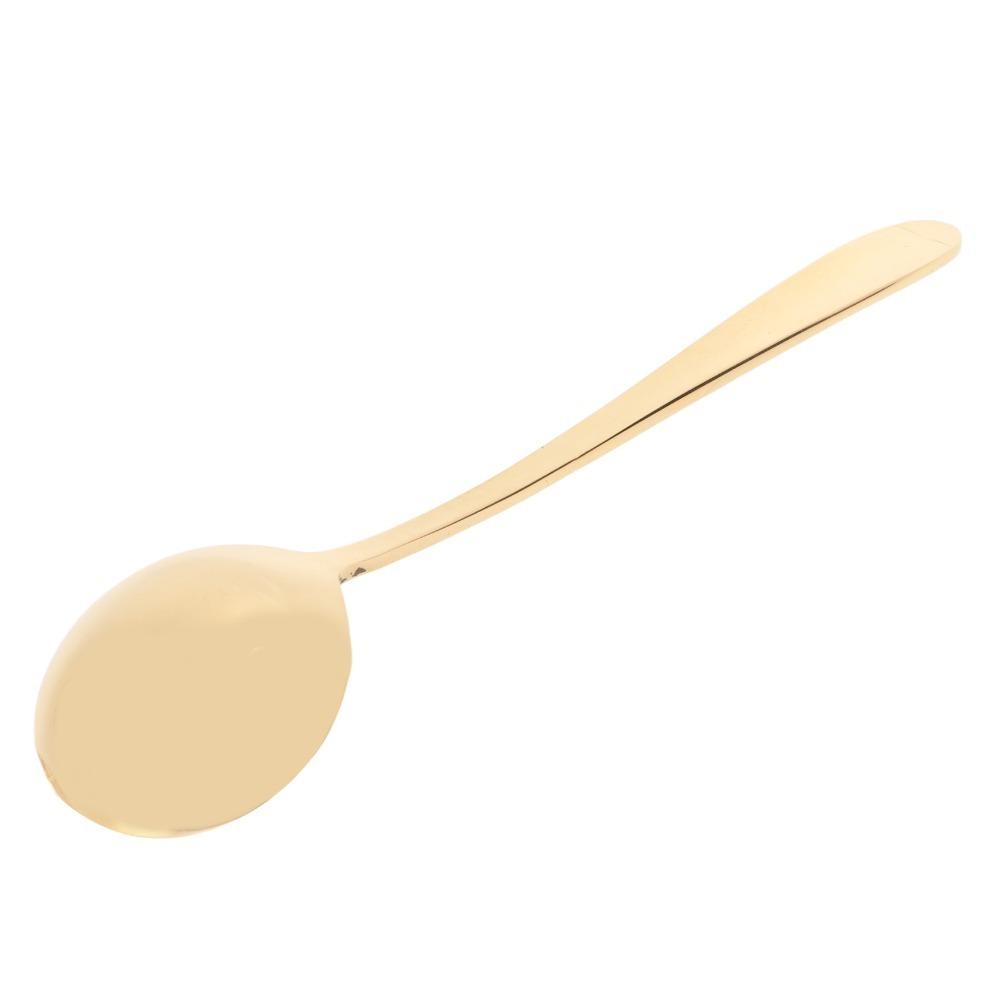 Dishwasher Safe Serving Spoon Mirror Polish Table Spoon Soup Spoons Soup Spoon For Cafes mirror