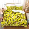 Yellow Duck Bedding Set Single Twin Full Queen King Size Little Duck Bed Set Aldult Kid Bedroom Duvetcover Sets 3D Print 011