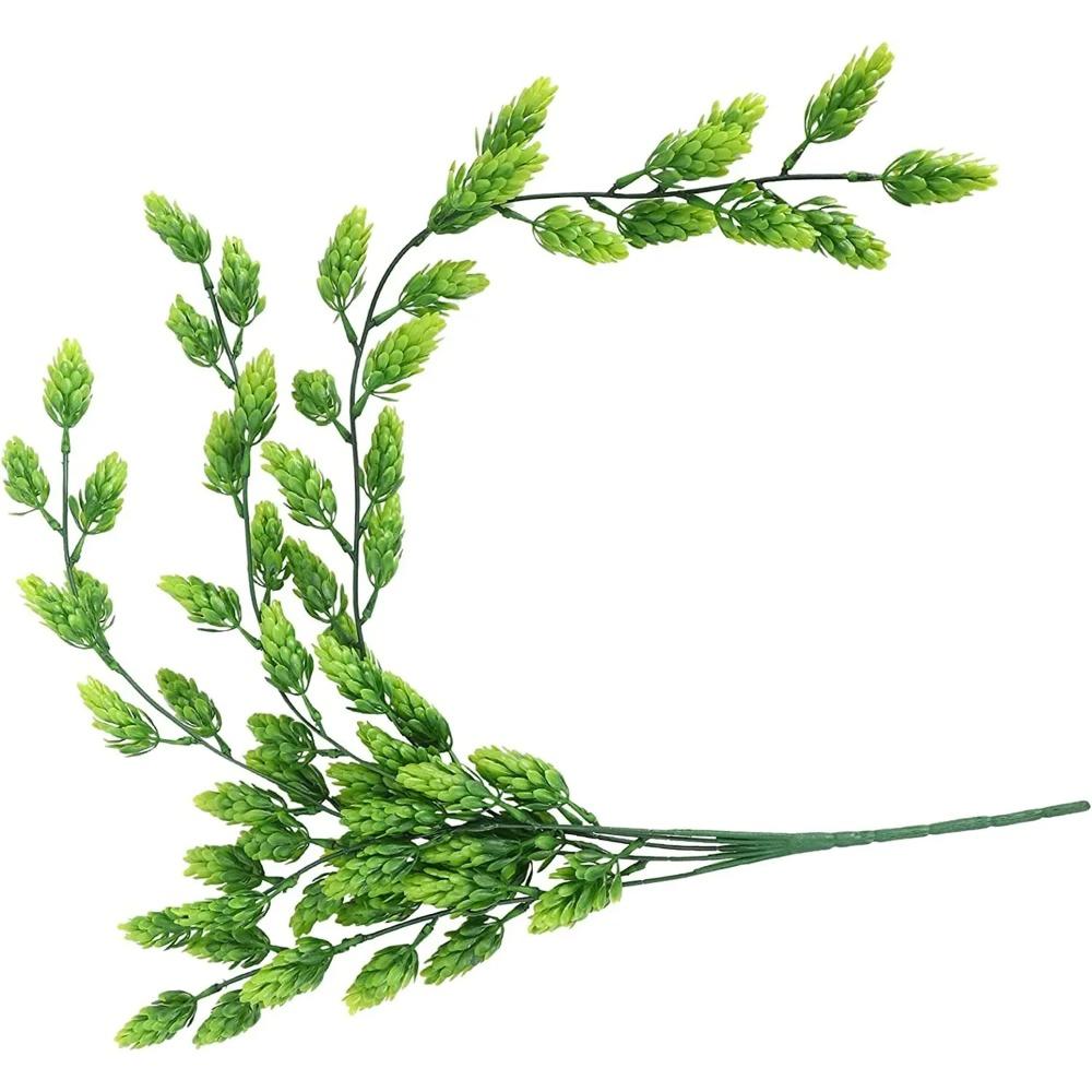 

1 шт. Искусственная гирлянда из хмеля, растение, поддельный висячий хмель, искусственный хмель, комнатный, уличный, домашний, садовый декор, цветочная зелень 1pcs