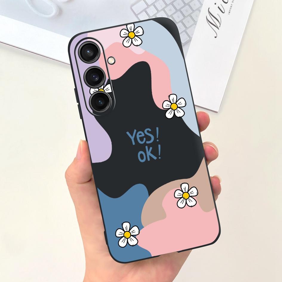 For Cover Samsung Galaxy A15 Phone Case Fashion Pattern Soft Silicone Cover For Samsung A15 Hoesje A 15 GalaxyA15 SM-A155F Funda