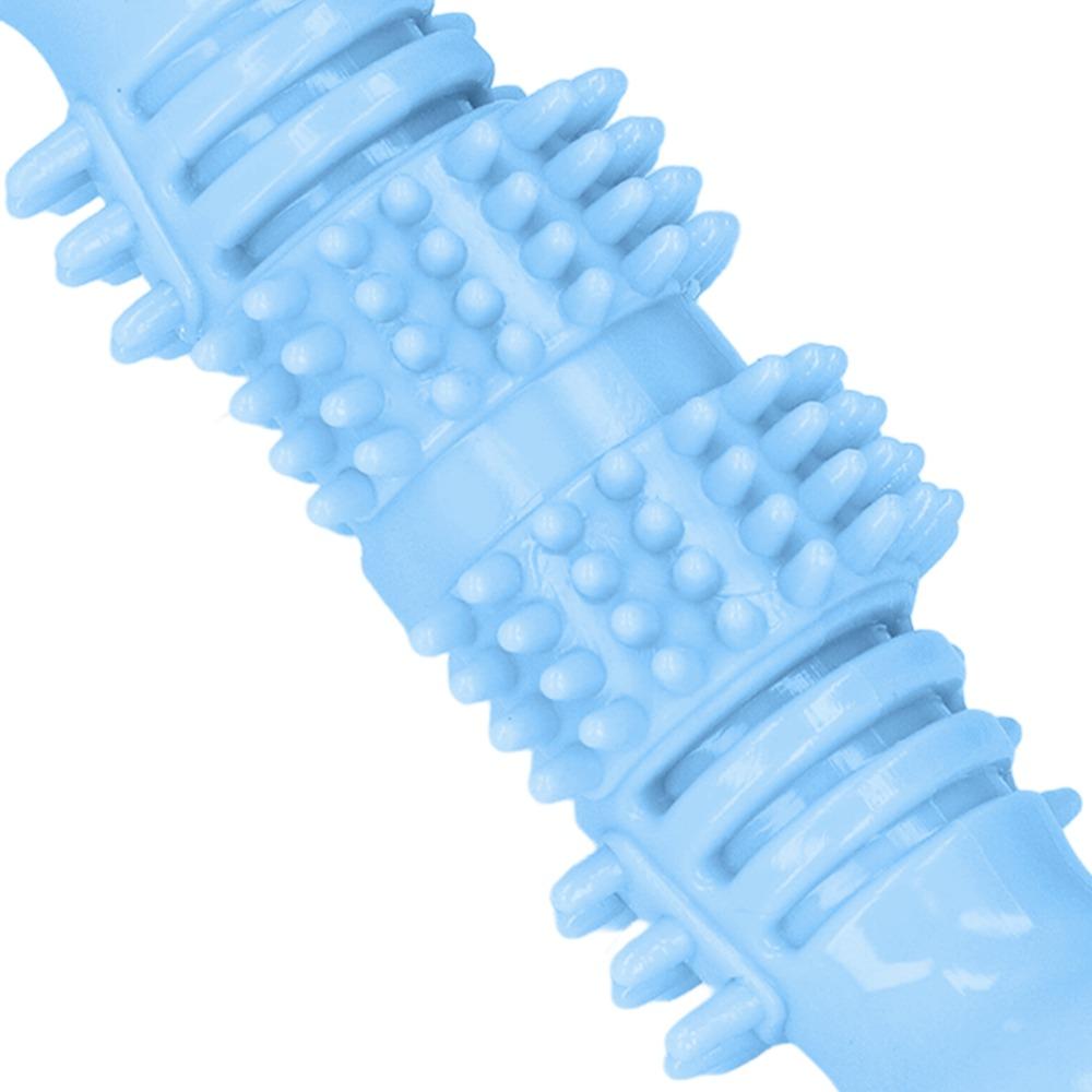 Bite Tough Dumbbell Dog Chew Toy Dumbbell Shaped Puppy Teeth Cleaning Toy  Oral Care