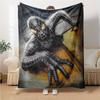 Spiderman Black Suit Adventure Blanket Soft Throw Blanket For Home Bedroom Bed Sofa Travel Office Solid Christmas Blanket