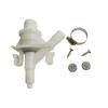 385311641 Water Valve Kit Plastic RV Toilet Valve Parts Water Valve Replacement for 300 310 320 Series Pedal Flush Toilets