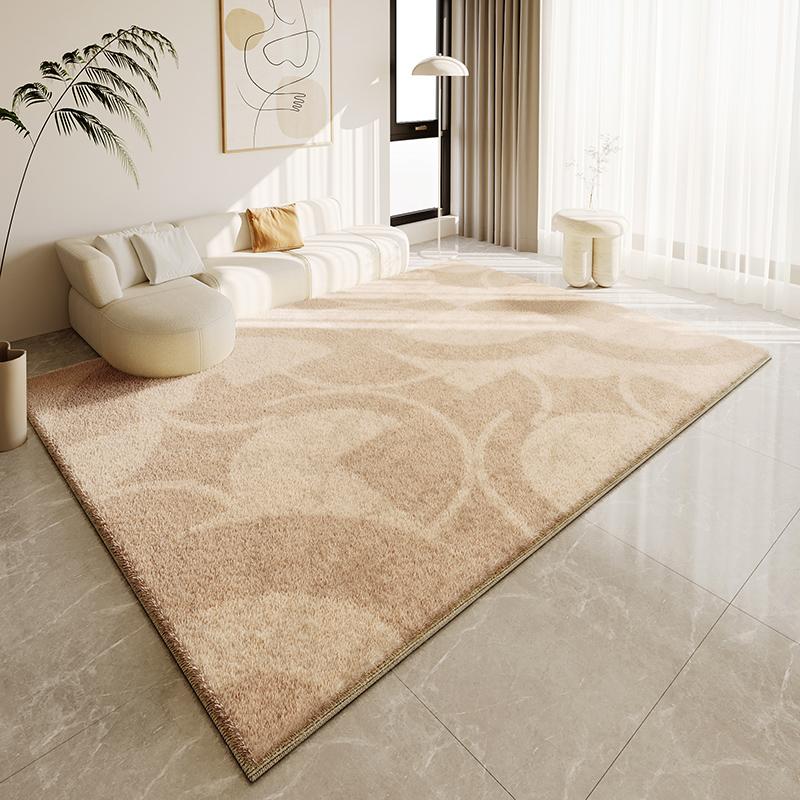 VIKAMA Cream Wind Carpet Living Room 2025 New Sofa Coffee Table Blanket Household Winter Thickened Anti-Slip And Dirt Floor Mat