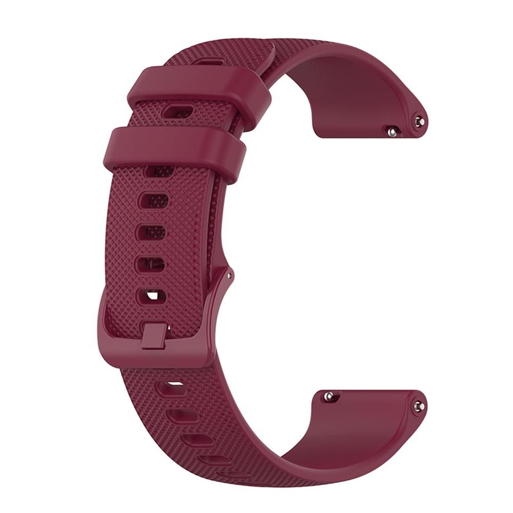 18mm 20mm 22mm Silicone Strap For Garmin Vivoactive 6/5/4/3 Venu 3/3S/2/2S Replacement Watch Band for Forerunner 970 570 245