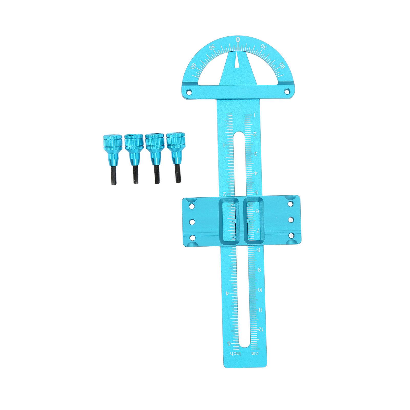 

RC Absorber Measuring Tool Aluminium Alloy Free Adjustment Strong Durable Shock Absorber