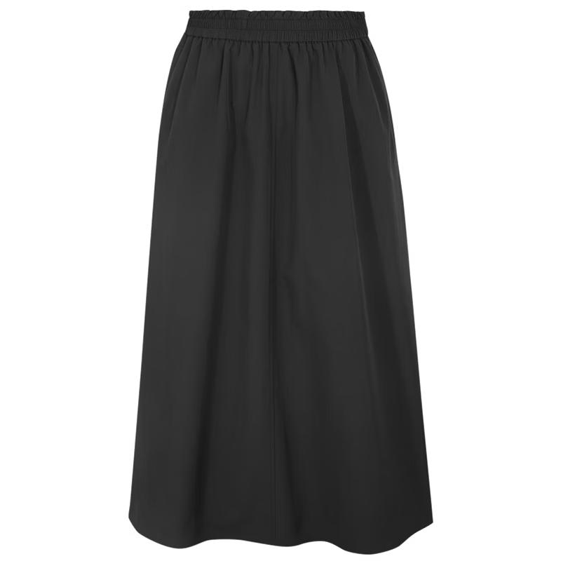 Sancai 2026 Summer High-Waisted A-Line Midi Skirt M
