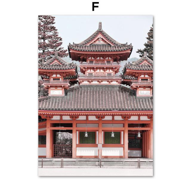 

Японский холст Укиё, настенная живопись, крепление Фудзи, настенные картины, пейзажные постеры и принты для гостиной, домашний декор, Куадрос 21cm×30cm NoFrame