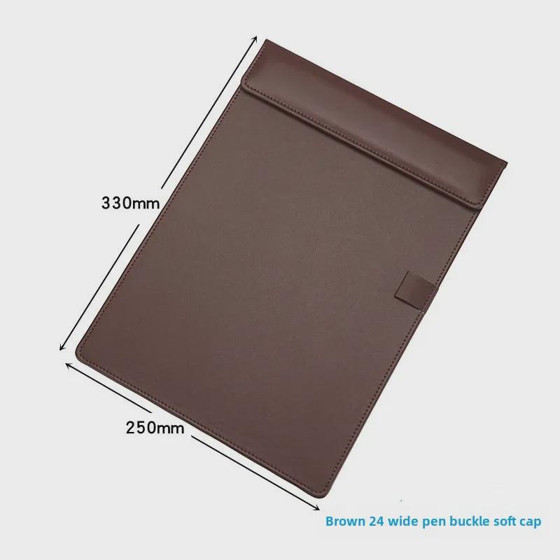 

Кожаная папка-блокнот формата А4 для деловых и гостиничных контрактов