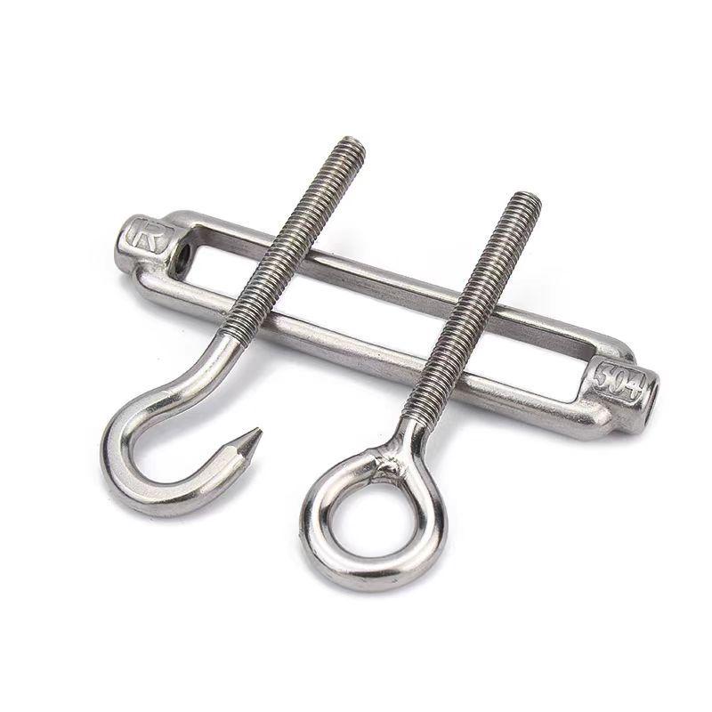Stainless Steel Eye Bolt Turnbuckle M3-M24 (304/316), Open Body, Large Stock