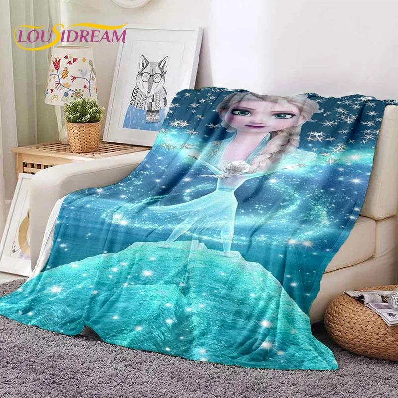 29 Style Frozen Elsa Princess Snow Queen Cartoon Girl Soft Throw Blankets,Comfortable Blanket for Beds Sofa Home Bedroom Gifts