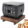 Aluminium Alloy BBQ Grill Mini Small Charcoal Stovecha New Rcoal Grill  Indoor Outdoor