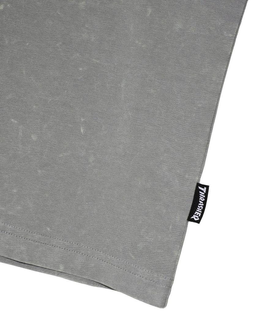 Treasure Magazine Comet Washed Short Sleeve T-Shirt Gray