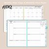 Elastic Strap Notebook 144 Planner 2026 A5 Daily Journal Sheets Hardcover Pen Calendar Multifunctional Work-Life