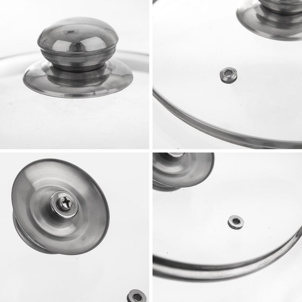 Pokrywka Szklana Pokrywa Do Garnka Garnków Patelni Rondli Uniwersalna 24 Cm