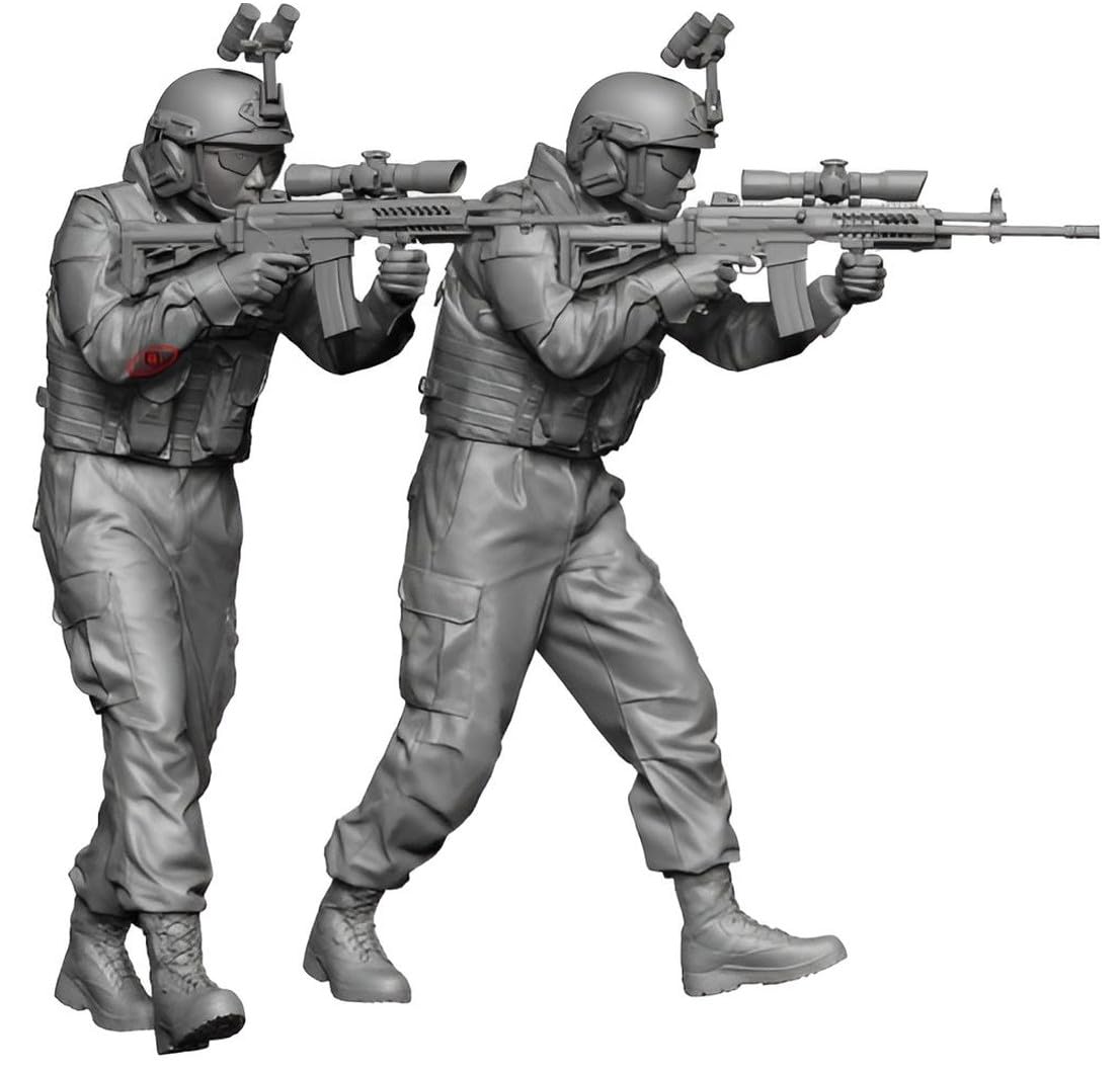 

H3 Model Current Korean ROKA Special Forces Set of 2 Resin Kit HS48039 1/48