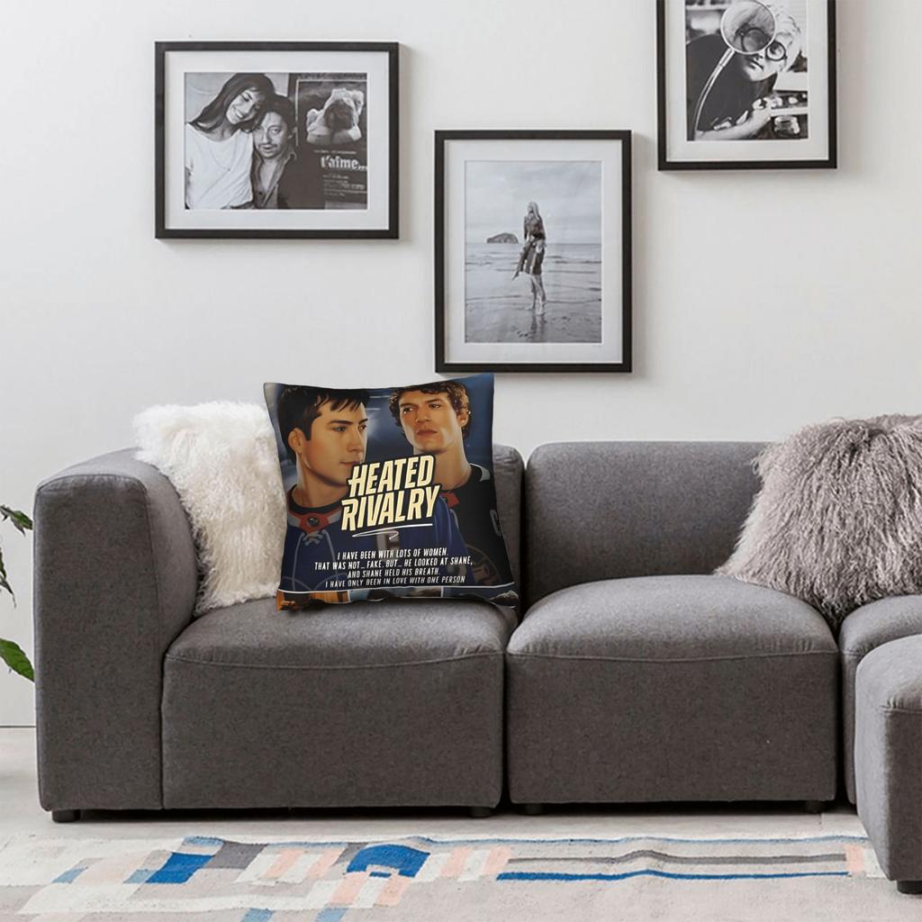 Pillow Case Heated Rivalry Ilya and Shane Soft  Pillow Cover For Wedding Party Home Decor Retro Trendy Pillowcases