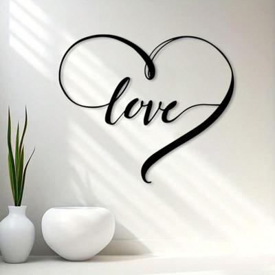 Iron Wall Art Modern Home Decor Metal Wall Sculpture Living Room Foyer Gift Birthday Present
