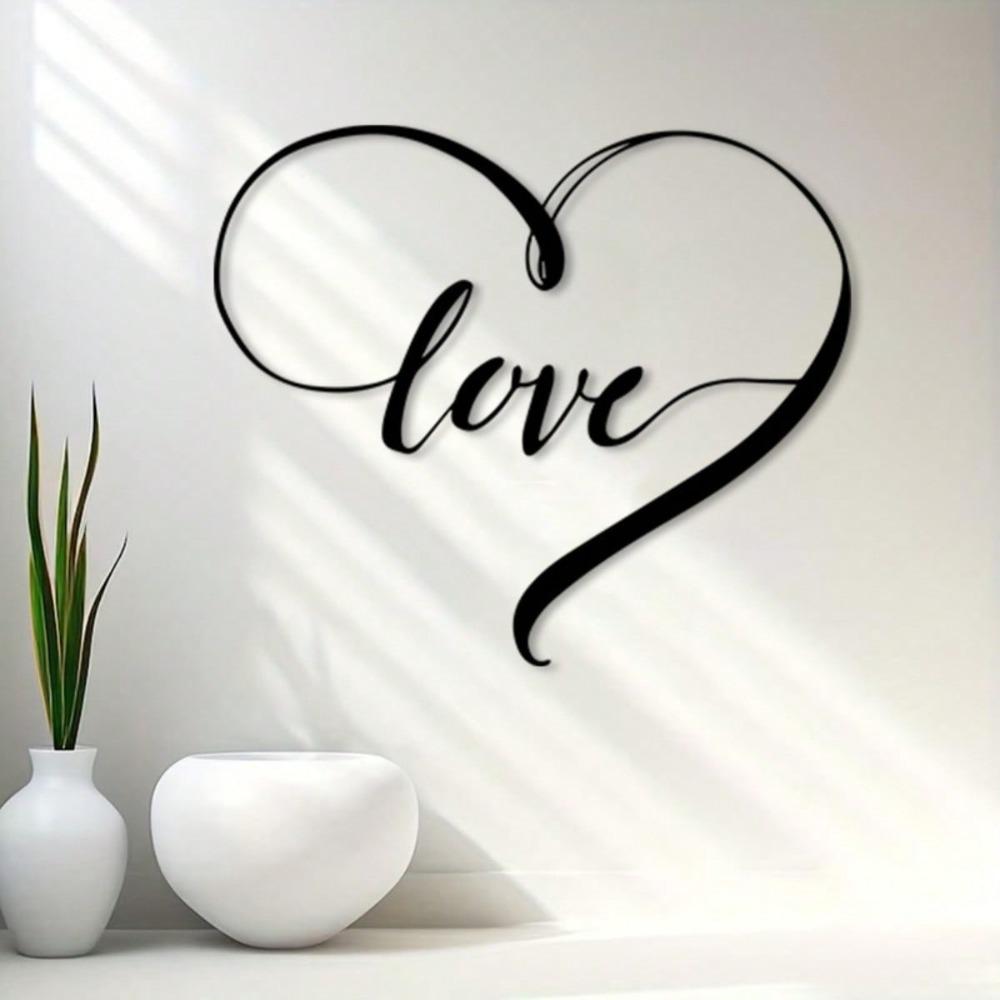 Iron Wall Art Modern Home Decor Metal Wall Sculpture Living Room Foyer Gift Birthday Present