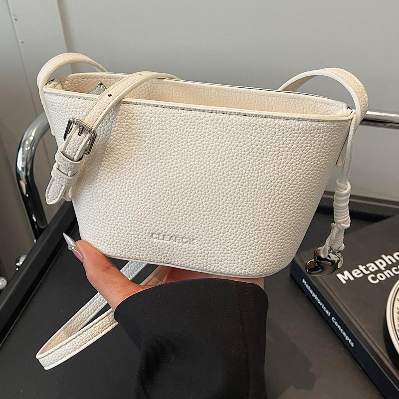 This Year's Popular Small Bag Women's Summer 2025 New Simple and Versatile Shoulder Messenger Bag Korean Version Bucket Bag