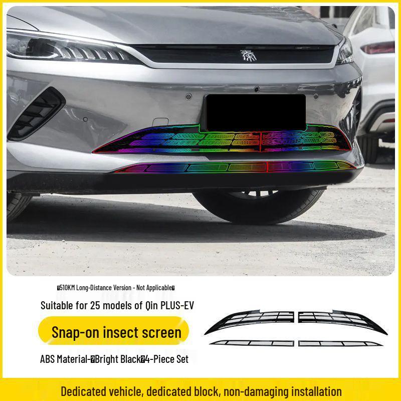 

BYD Qin PLUS dmi/ev Insect Screen: Fits 25 Models, No Bumper Removal Required.
