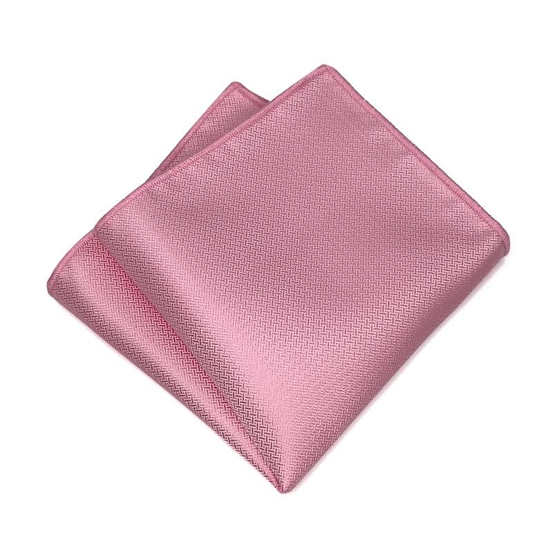 Elegantná jednofarebná vreckovka - Jemný vzor pre formálne, obchodné alebo svadobné oblečenie pánov