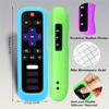 Luminous Silicone Universal Remote Control Protective Cover with Lanyard TV Air Conditioner Remote Control Cover