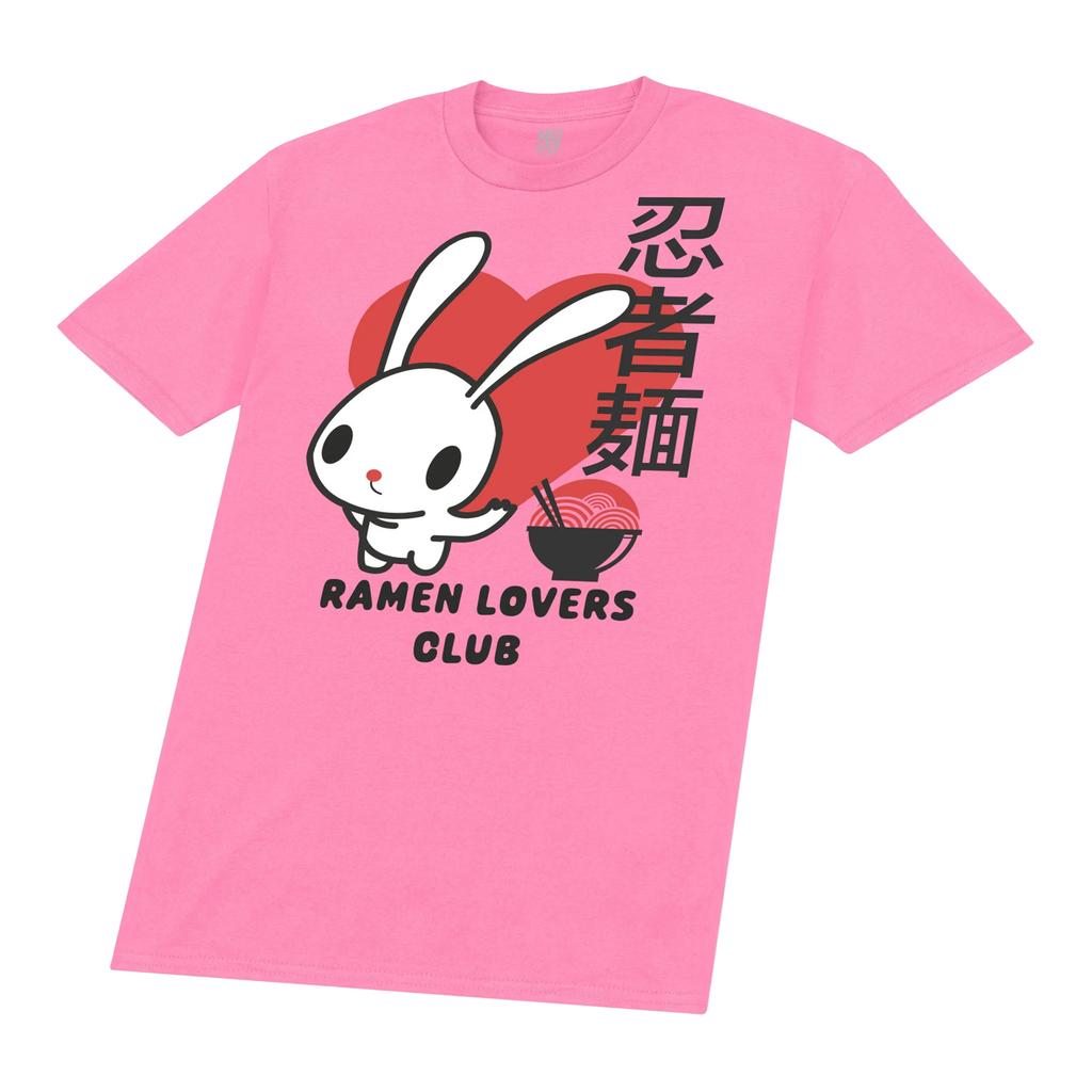 TORC Unisex Adult Ramen Lovers Club Bunny T-Shirt