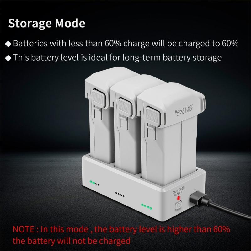 Flight Chargers Battery Charging Hubs for  3 o Flight Charging Station Support QC3.0 and PD Fast Charging