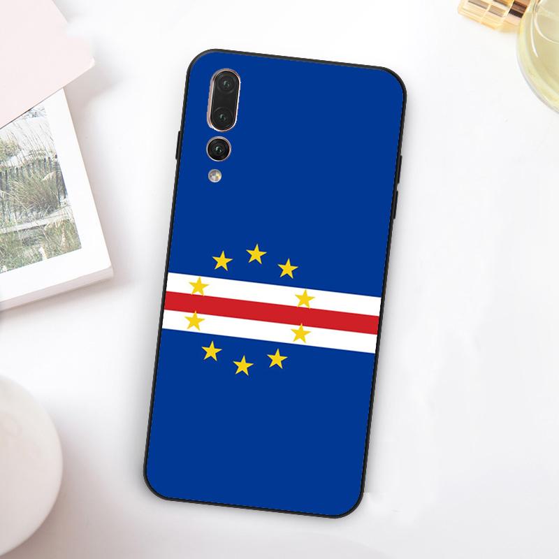 Cape Verde Flag For Huawei Nova 11 10 9 SE Y70 Y60 Y90 Y61 Y91 Y73 Y72 12i 11i 8i P30 P40 Lite P60 Pro Case