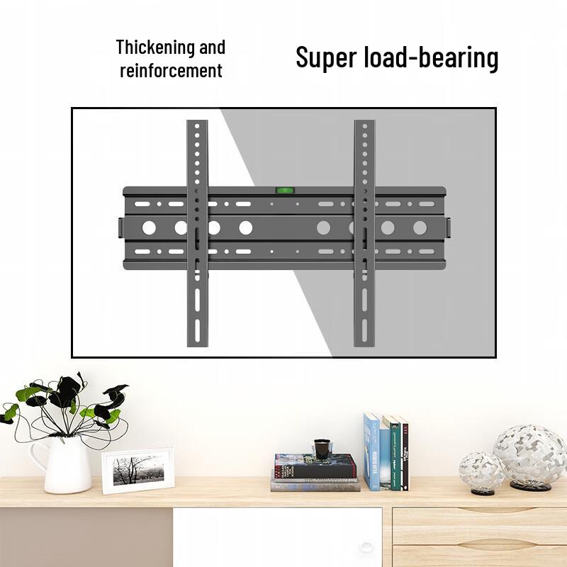 Heavy-Duty Universal Fixed TV Wall Mount Bracket