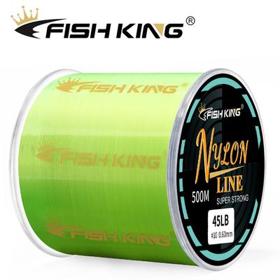 FISH KING Lenza da pesca in nylon 3000M/500M 4.13-34.32LB Materiale linea monofilamento Lenza per attrezzatura da pesca alla carpa