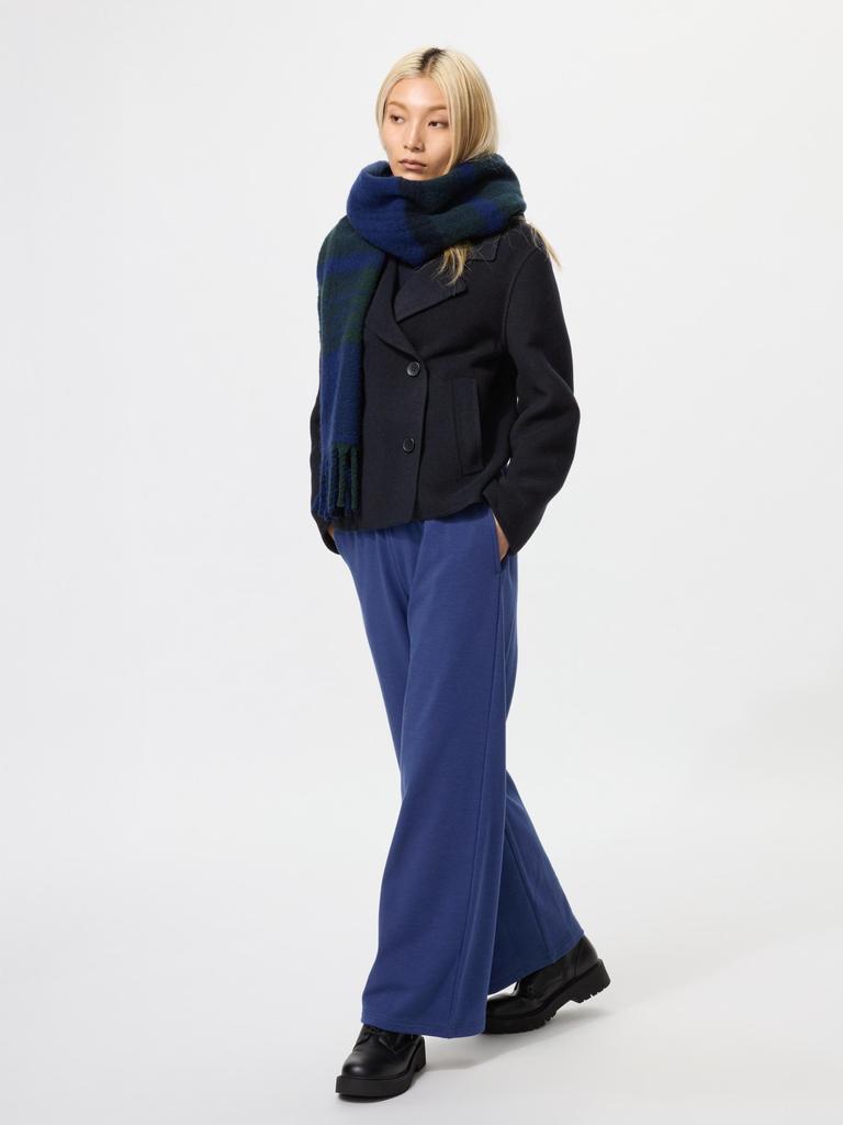 Uniqlo Warm Fleece Straight Pants  Leg Length 67.5 To 70.5 Cm 