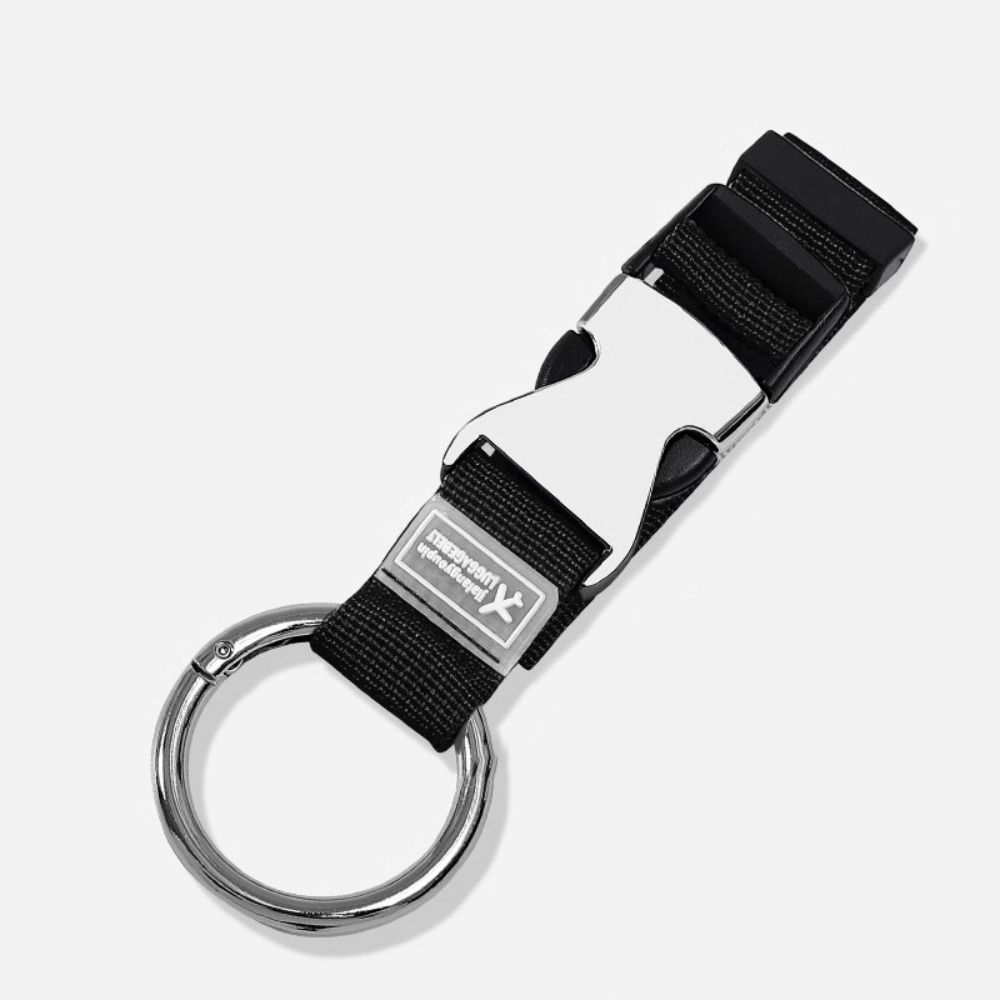 Jacket Gripper Handbag Clip Luggage Strap Add Bag Gripper Round Carabiner Trunk Holder Keychain Suitcases Belt Outdoor