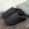 Men Cotton Slippers Winter Casual Warm Plush Sneakers Non-slip Outdoor Men Cotton Shoes Male Soft Sole Slippers Big Size 49 50