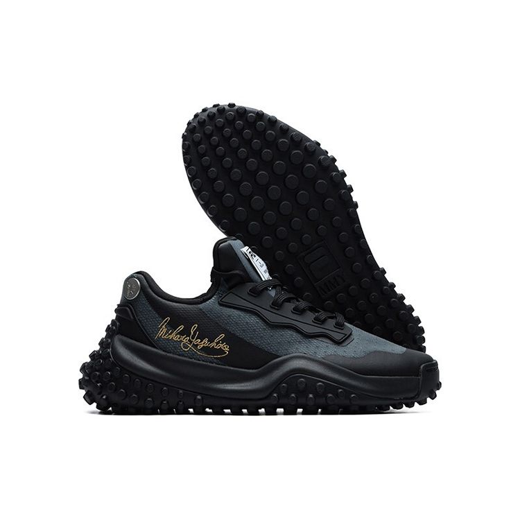 Fila Mihara Yasuhiro X  FM 9 Fabric TPU Mesh Lightweight Low-Top Casual Shoes Women sneakers Dark-Slate F12W124138FBB