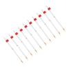 10Pcs Mini Winter Ice Fishing Rod Top Tip Winter Fishing Tackle Auxiliary Equipment Tool130mm