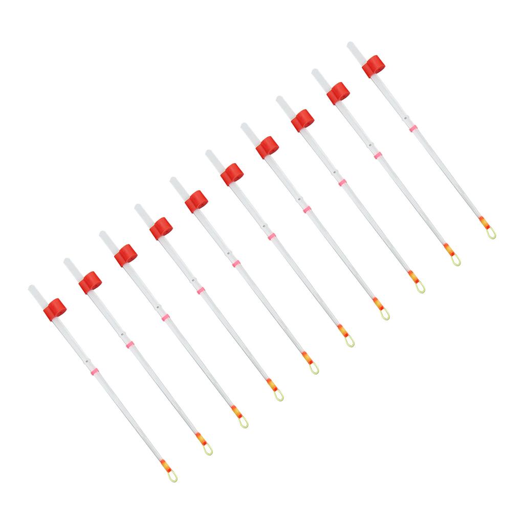 10Pcs Mini Winter Ice Fishing Rod Top Tip Winter Fishing Tackle Auxiliary Equipment Tool130mm