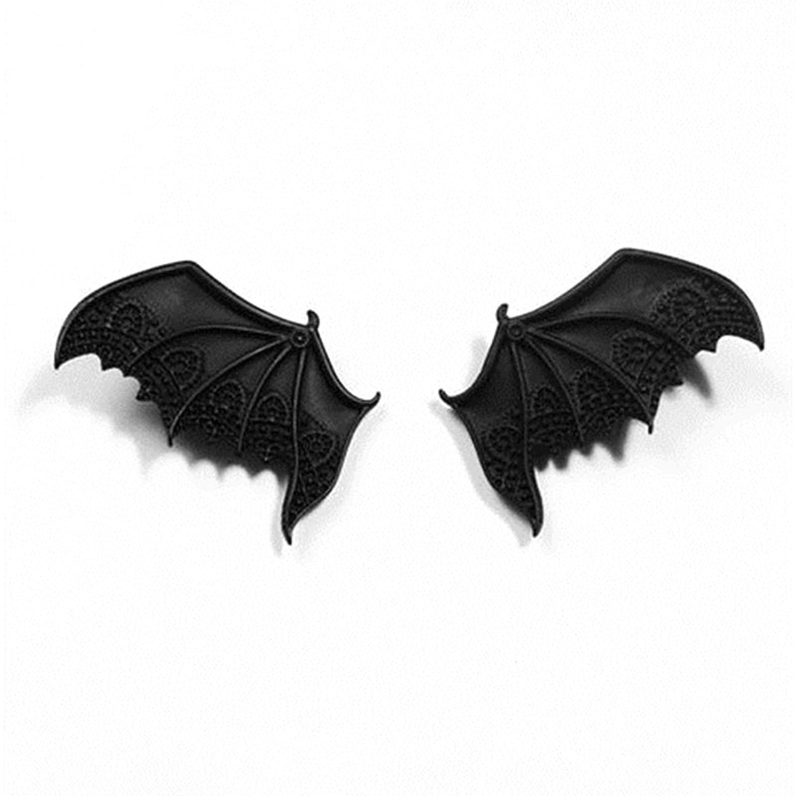 

Gothic Style Bat Wing Hair Clip Personalzied Halloween Hair Accessories Vampire Devil Hairpin For Party For Women Headwear As Shown