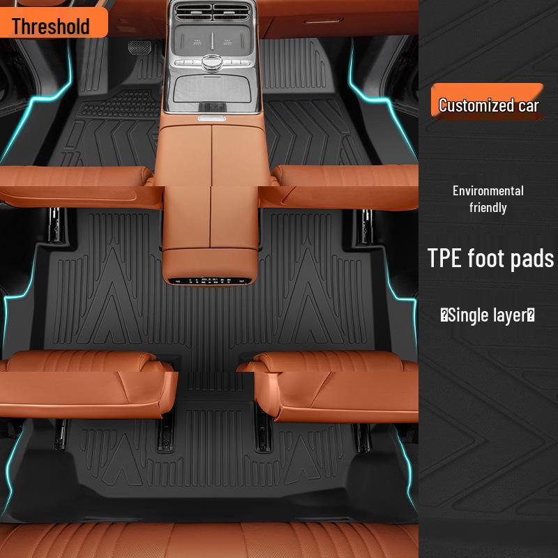 Geely Galaxy M9 2025 TPE Full Coverage Floor Mats - Original Car Accessories Standard