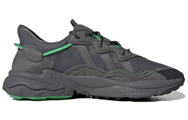 Adidas Originals Ozweego Casual Shoes 'Charcoal Grey Green'