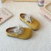 2025 Children Leather Shoes for Girls Spring New Fashion Korean Style Soft Bottom Anti-slippery Versatile Chic Princess Flats