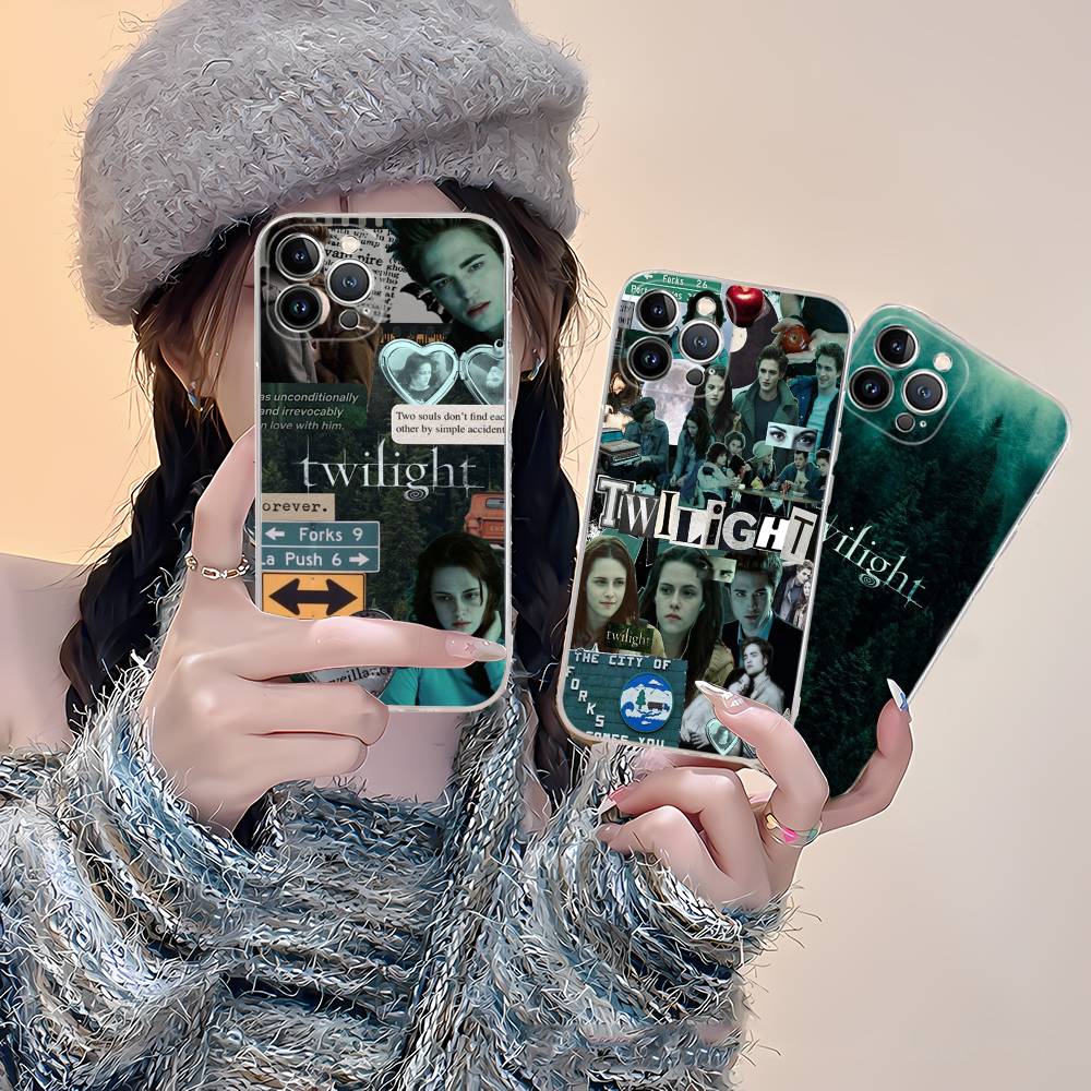 TV Twilight Isabella Edward Cullen Case For Iphone 17 16 15 Pro Max 11 12 13 14 Pro Plus Phone Cover