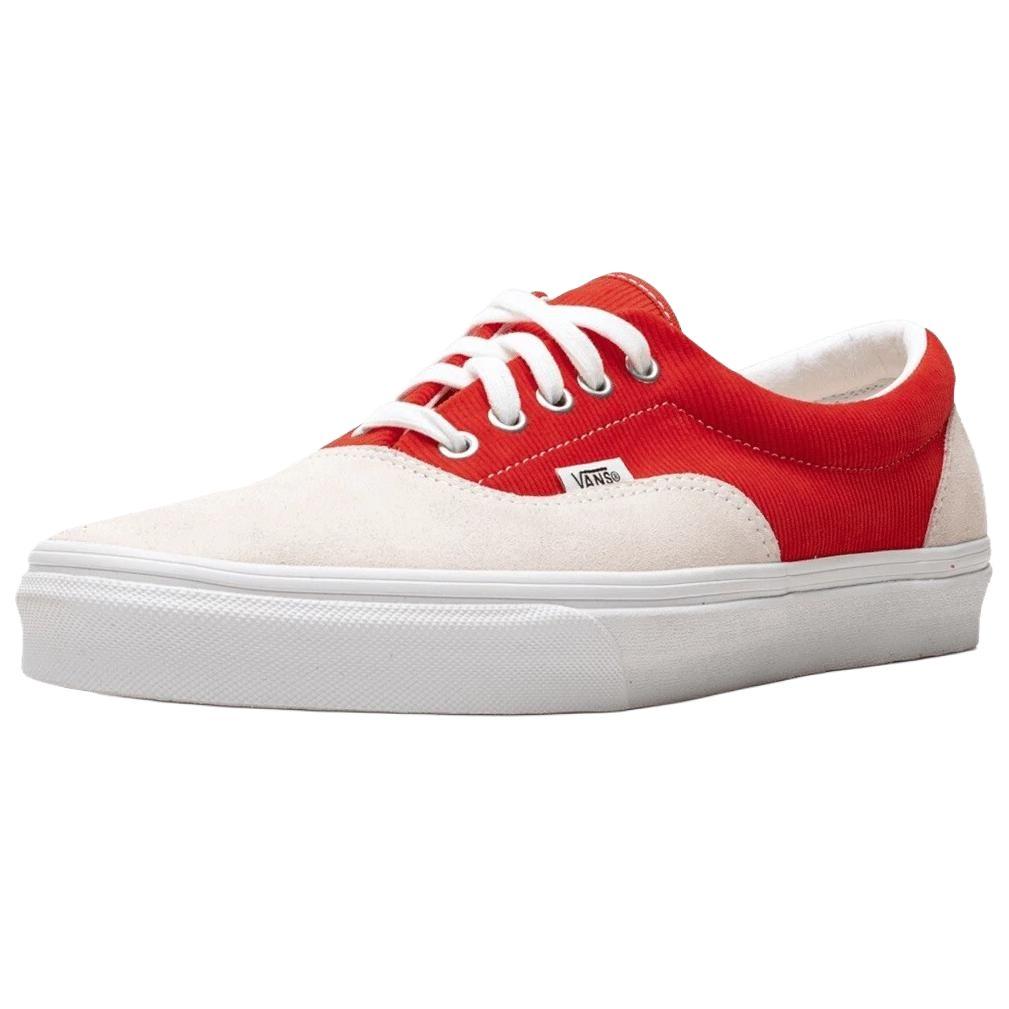 Vans Era Retro Skate - Red Orange Men Sneakers Marshmallow VN0A38FRT4O