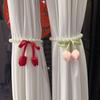 Pearl Chain Tulip Curtain Straps Tulip-Shaped Window Ties Fashion Curtain Tiebacks  Wedding Room