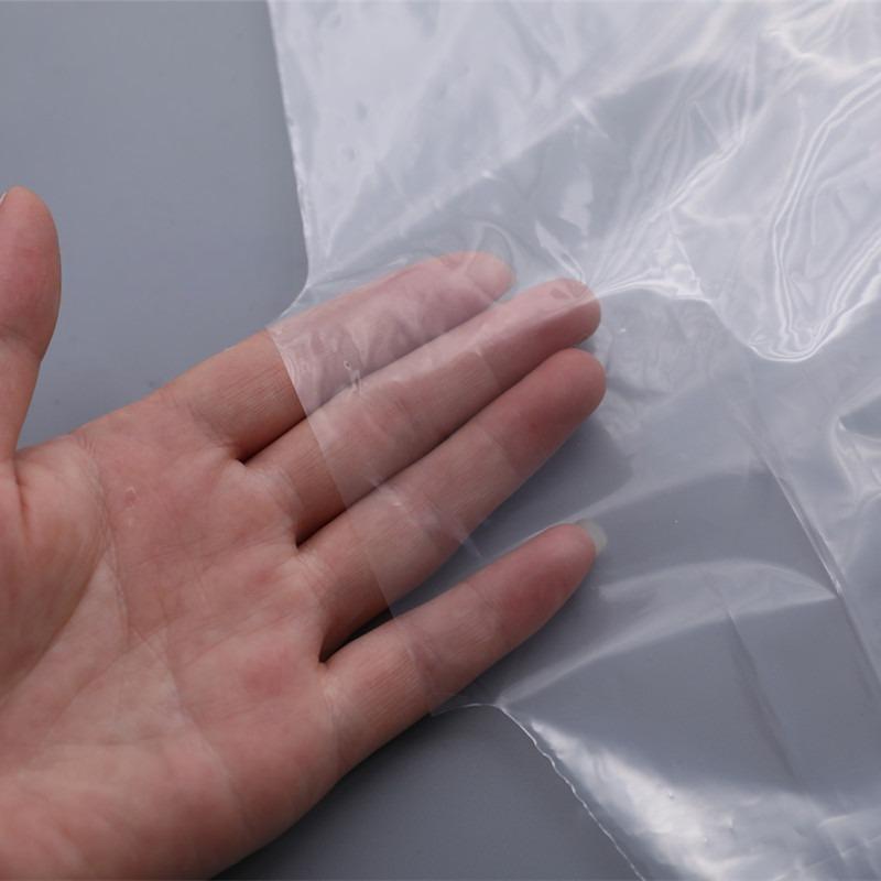 Dustproof Bags for Dry Cleaning Clothes Clothing Hanging Dust Cover Wedding Suit Jacket Storage Bag Transparent Disposable Clothing Covers 100pcs