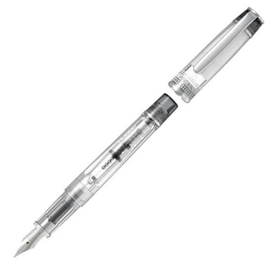 PILOT Fountain Pen Prela PRERA Colorful Encounter F Fine Transparent Black PFPR1TBF