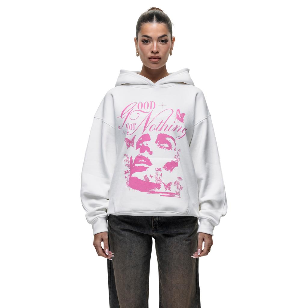 Good For Nothing Womens/Ladies Overhead Hoodie