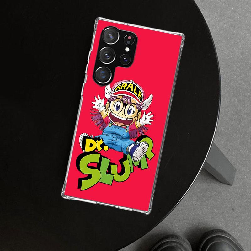 Arale Dr Slump Phone Case Cover for Samsung Galaxy S26 S25 Edge S24 S23 Ultra S22 Plus S21 FE S20 + Art Customized Fundas Galaxy